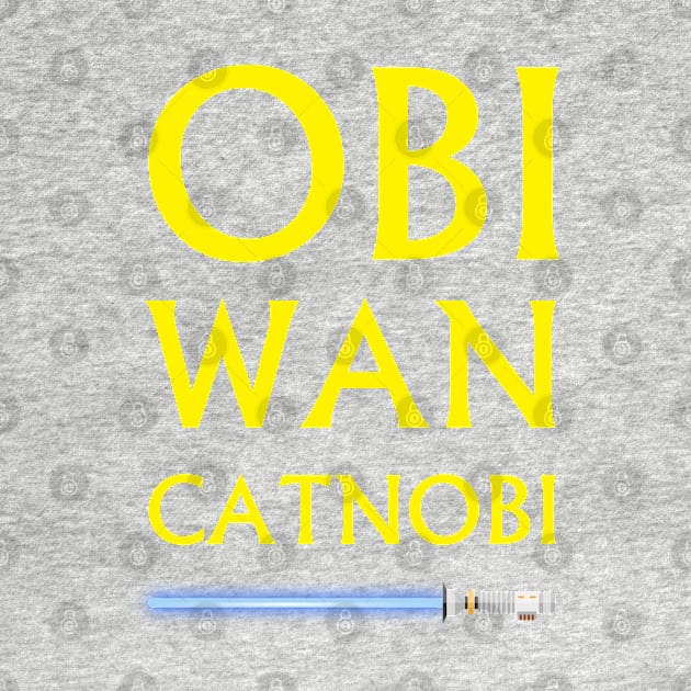 Obi Wan Catnobi by Cinestore Merch